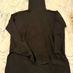 Elegant Black Turtleneck Sweater